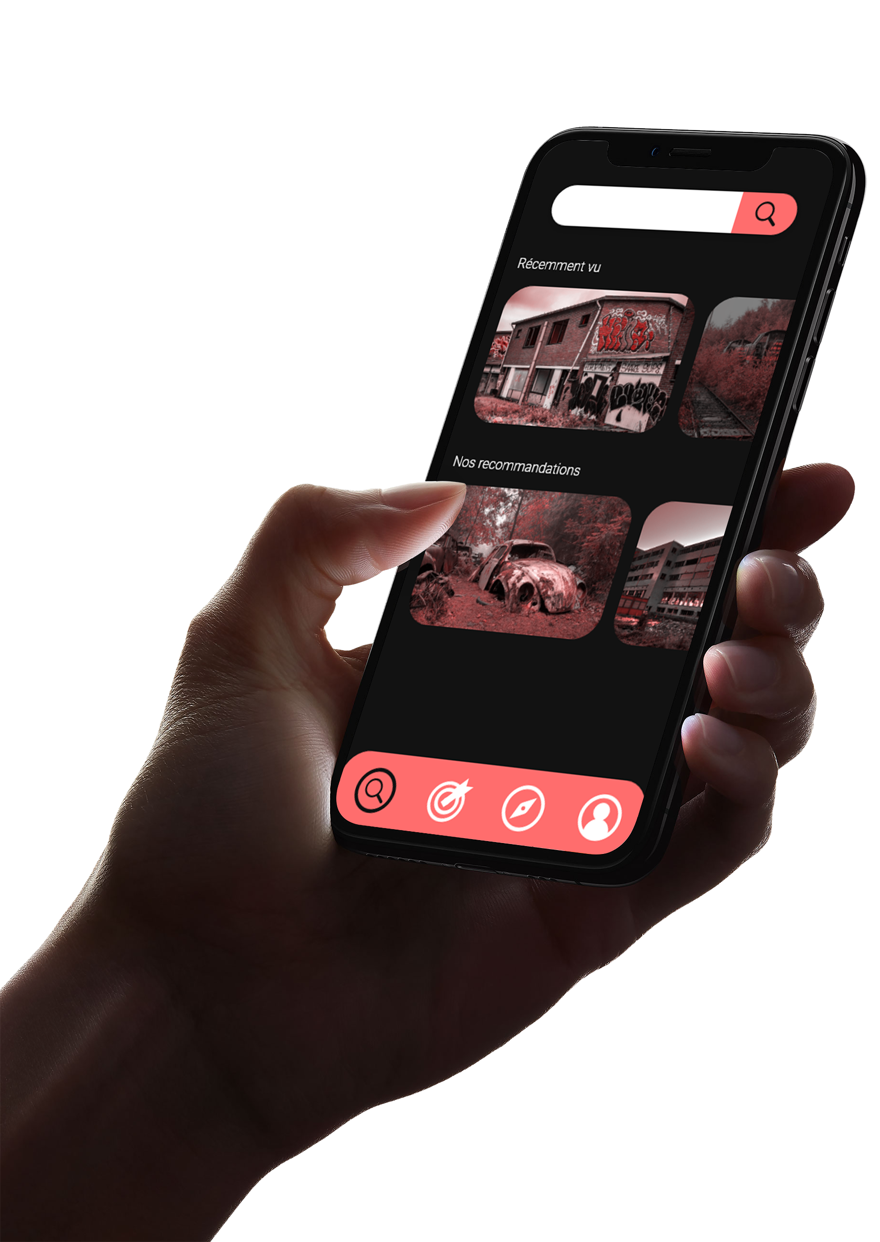 visuel de l'application